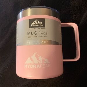 NWT Stainless Steel Mug with Travel Lid